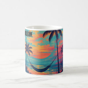“Ich vermisse dich Guadeloupe” – Sonnenuntergang & Kaffeetasse