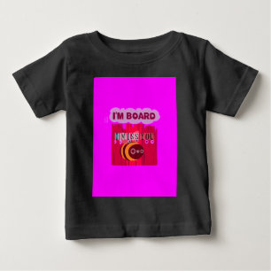Ich vermisse dich, ich bin gelangweilt baby t-shirt