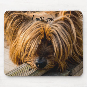 Ich vermisse dich mousepad
