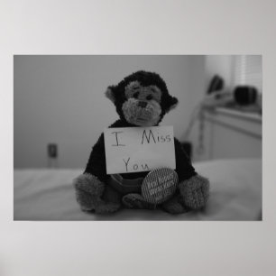 Ich vermisse dich poster