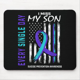 Ich vermisse mein Sohn, das Bewusstsein für Selbst Mousepad