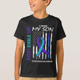 Ich vermisse mein Sohn, das Bewusstsein für Selbst T-Shirt