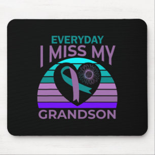 Ich vermisse meine Großmutter Herz Suizid Awarma Mousepad