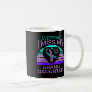 Ich vermisse meine Großtochter Herzsuizid Bewussts Kaffeetasse