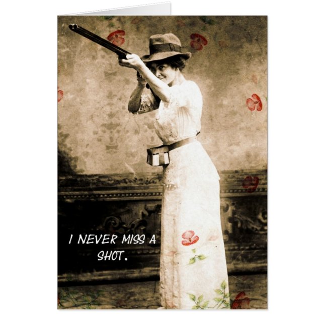 Ich vermisse nie einen Schuss (Vorne)