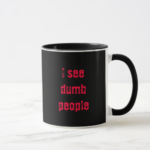 "Ich verschwindende Tasse sehe der stummen Leute"