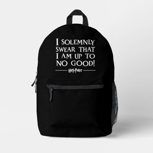 ICH VERSICHERE MÖGLICH, DASS ICH OHNE GUT BIN™ BEDRUCKTER RUCKSACK (Vorderseite)