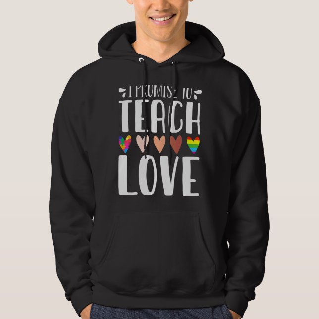 Ich verspreche, die Gleichheit und Gleichheit der  Hoodie (Vorderseite)