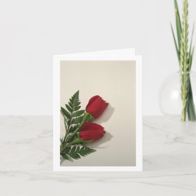 "Ich verspreche" Liebe-Karte Karte (Vorderseite)