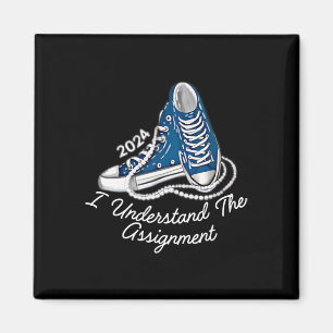 Ich verstehe die Asignment Sneakers und Perlen Kam Magnet