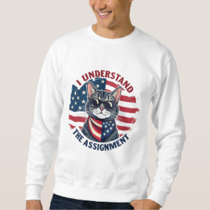 Ich verstehe die Aufgabe Harris Walz Cat Lady Sweatshirt