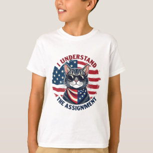 Ich verstehe die Aufgabe Harris Walz Cat Lady T-Shirt