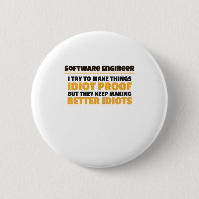 Ich versuche, den Softwareingenieur zu testen Button (Vorderseite)
