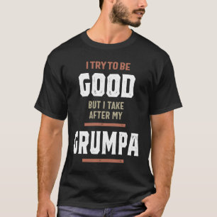 Ich versuche, gut zu sein, aber ich nehme nach mei T-Shirt