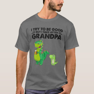 Ich versuche, gut zu sein, aber ich nehme nach mei T-Shirt