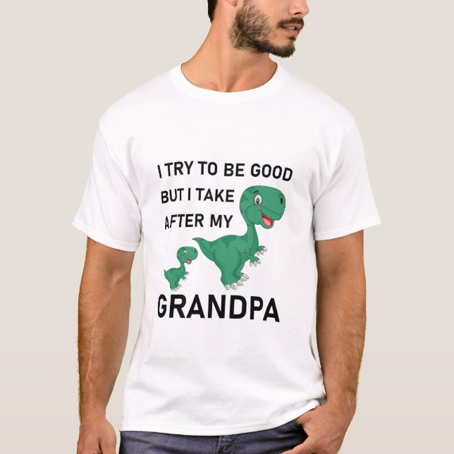 Ich versuche, gut zu sein, aber ich nehme nach mei T-Shirt (Vorderseite)