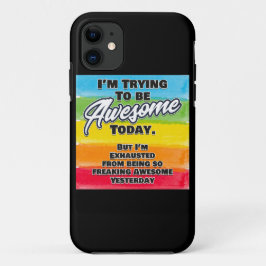 Ich versuche heute Phantastisch zu sein Case-Mate iPhone Hülle