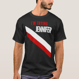 Ich versuche Jennifer Essential T-Shirt