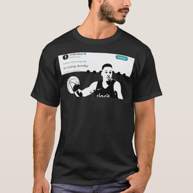 Ich versuche Jennifer T-Shirt (Vorderseite)