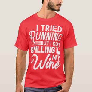 Ich versuchte zu rennen, aber ich Behielt, meinen  T-Shirt