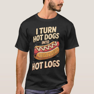 Ich verwandle Hot Dogs in Hitze T-Shirt