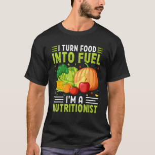 Ich verwandle Lebensmittel in Treibstoff, ich bin T-Shirt