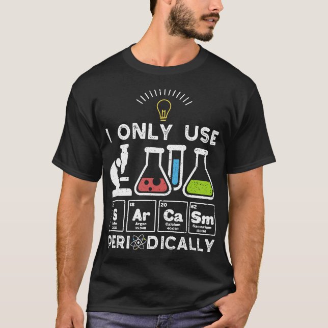 Ich verwende Sarcasm nur regelmäßig T-Shirt (Vorderseite)