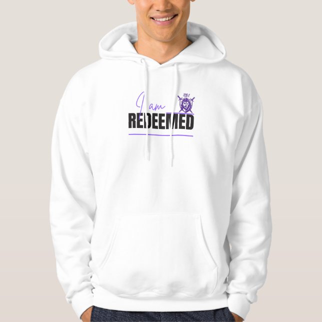 Ich verzeihe Christlichen Männerpullover Hoodie (Vorderseite)