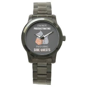 Ich verzögern nicht, ich mache seitliche Quests II Armbanduhr