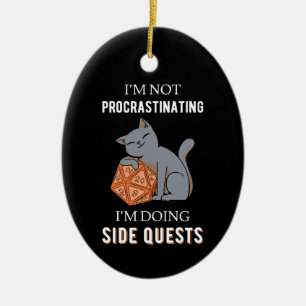 Ich verzögern nicht, ich mache seitliche Quests II Keramik Ornament