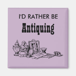 Ich vielmehr Antiquing Magnet
