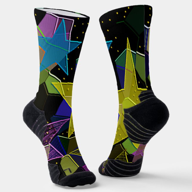 "Ich wage dich zu tragen" Athletische Crew Socken (Gewinkelt)