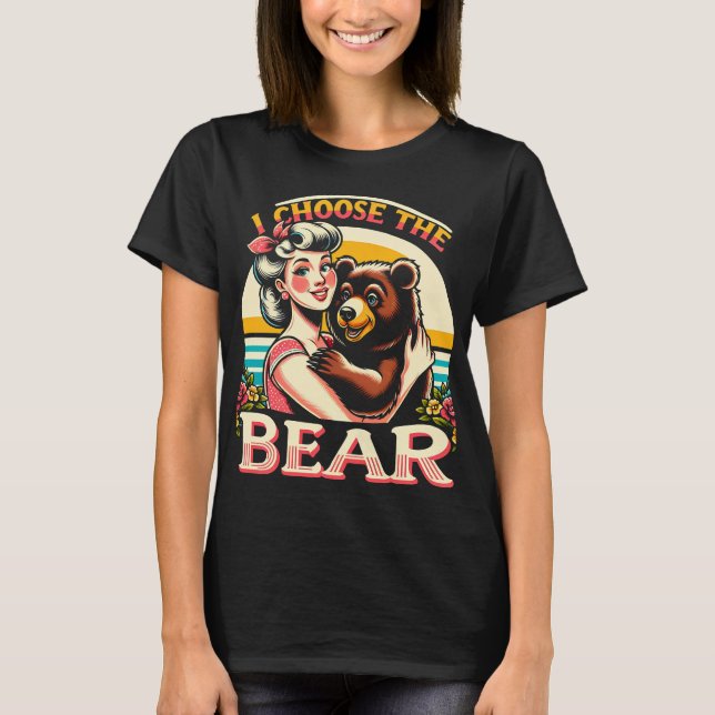 Ich wähle den Bären aus T-Shirt (Vorderseite)