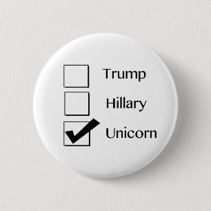 Ich wähle Einhorn-Knopf Button
