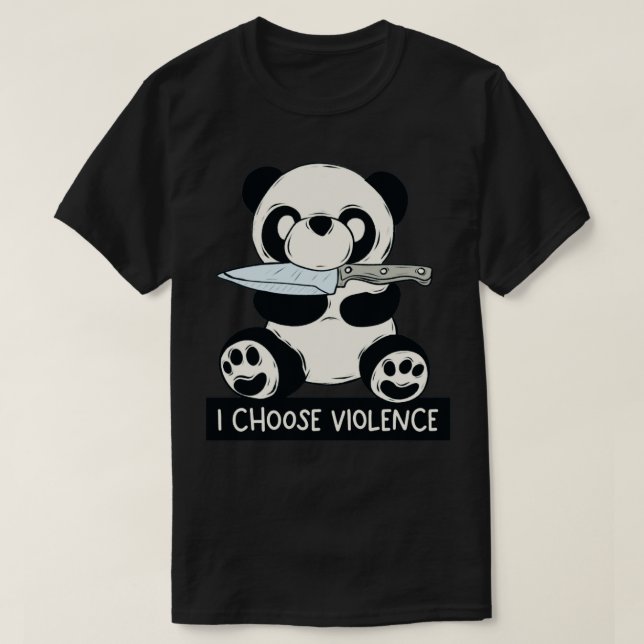 Ich wähle Gewalt T-Shirt (Design vorne)