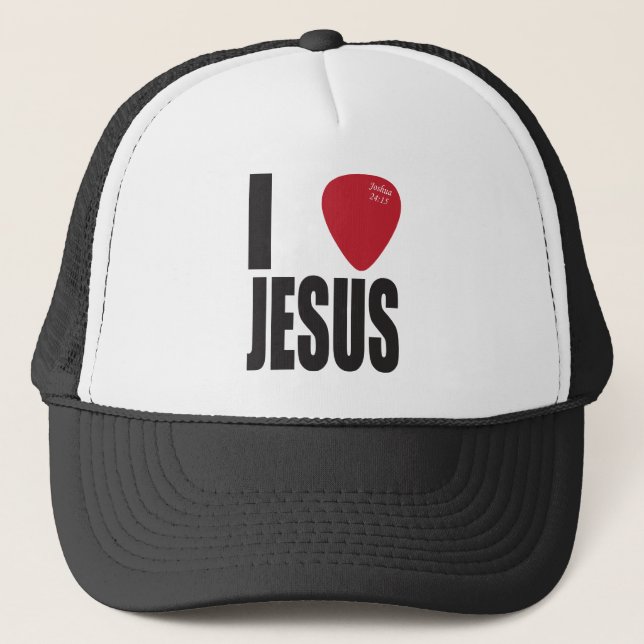 Ich wähle Jesus-Fernlastfahrer-Hut aus Truckerkappe (Vorderseite)
