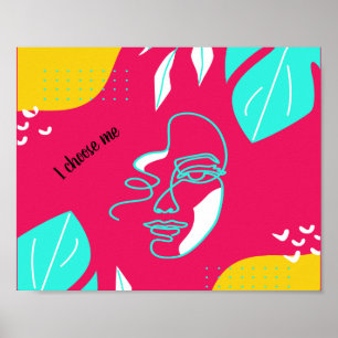 Ich wähle mich poster