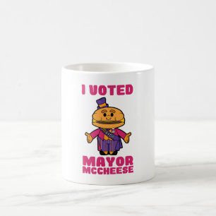 Ich wählte Bürgermeister Mccheese  Kaffeetasse