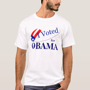 Ich wählte für OBAMA T-Shirt