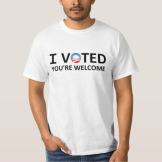 Ich wählte. Sie sind willkommen T-Shirt