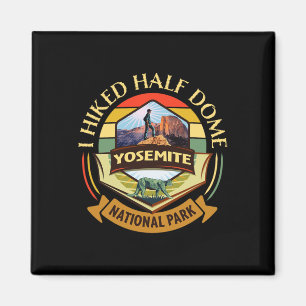Ich wanderte durch Half Dome Yosemite National Par Magnet