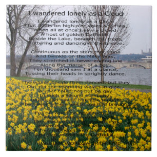 ICH WANDERTE EINSAM ALS WOLKE FLIESE