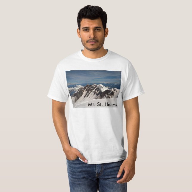 Ich wanderte Mt St. Helens T-Shirt (Vorne ganz)
