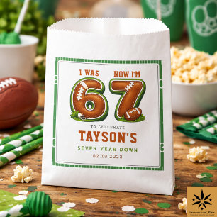 Ich war 6, jetzt bin ich 7 – Football America 7. G Geschenktütchen