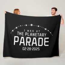 Ich war am 28. Februar 2025 bei der Planetsparade