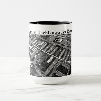 Ich war an Tachikawa-Flughafen Japan geboren Tasse