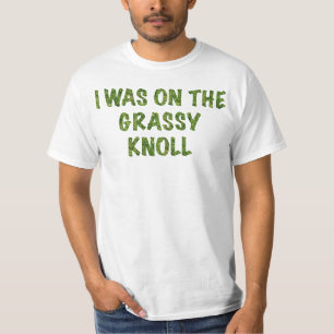 Ich war auf dem grasartigen Hügel T-Shirt