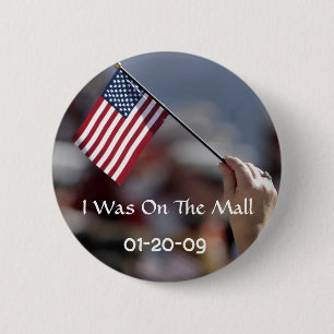 Ich war auf dem Malleinweihungsknopf Button