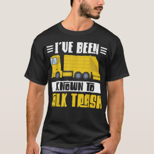 Ich war bekannt dafür, den LKW-Klumpen-Truck-Garte T-Shirt