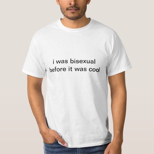 ich war bisexuell T-Shirt (Vorderseite)